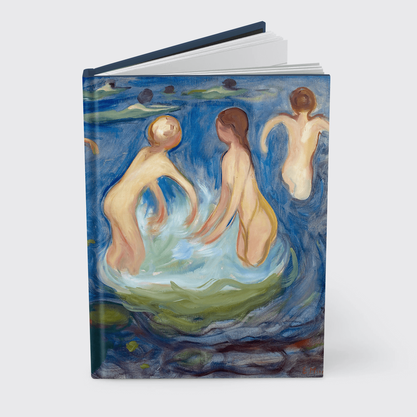 Notebook Bathing Girls by Edvard Munch