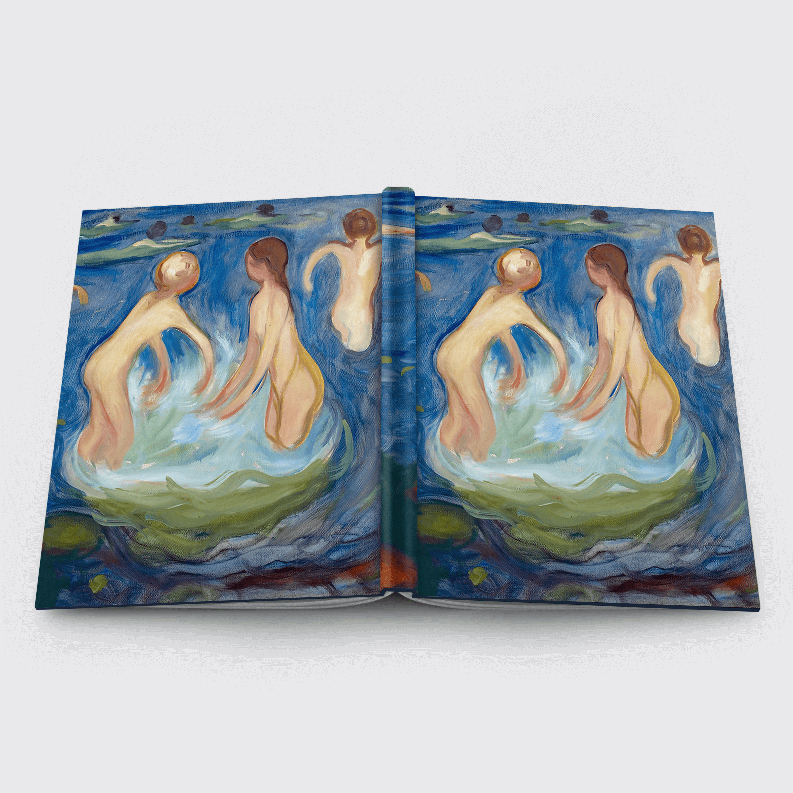 Notebook Bathing Girls by Edvard Munch