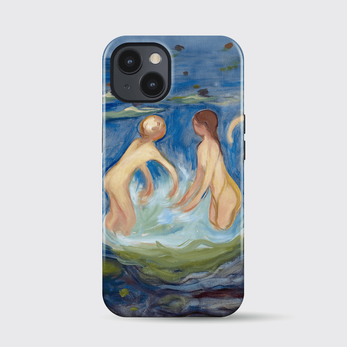 Phone Case Bathing Girls by Edvard Munch