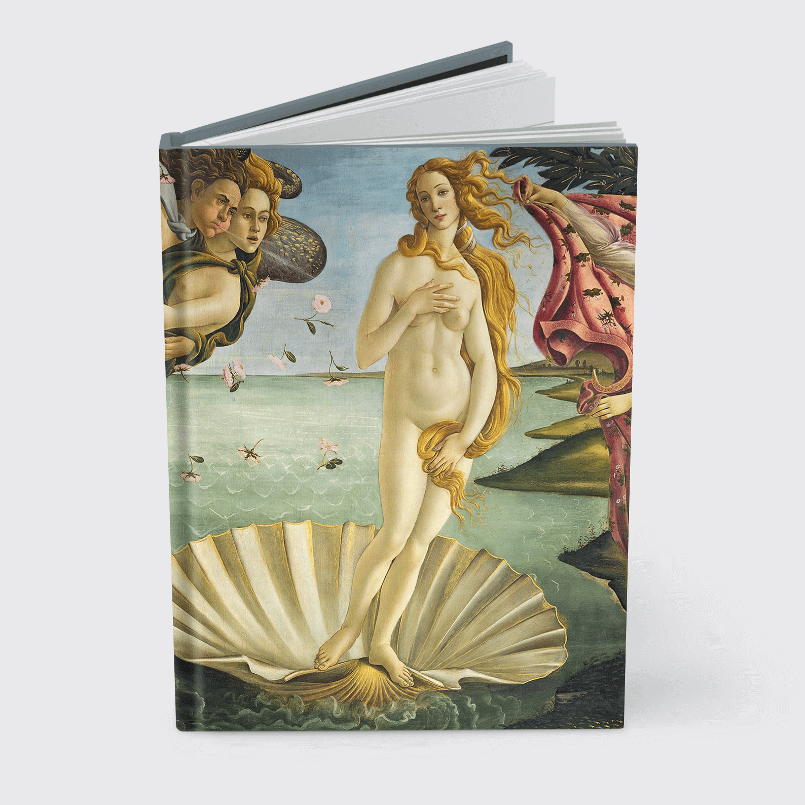 Notebook Birth Of Venus, 1485 by Sandro Botticelli