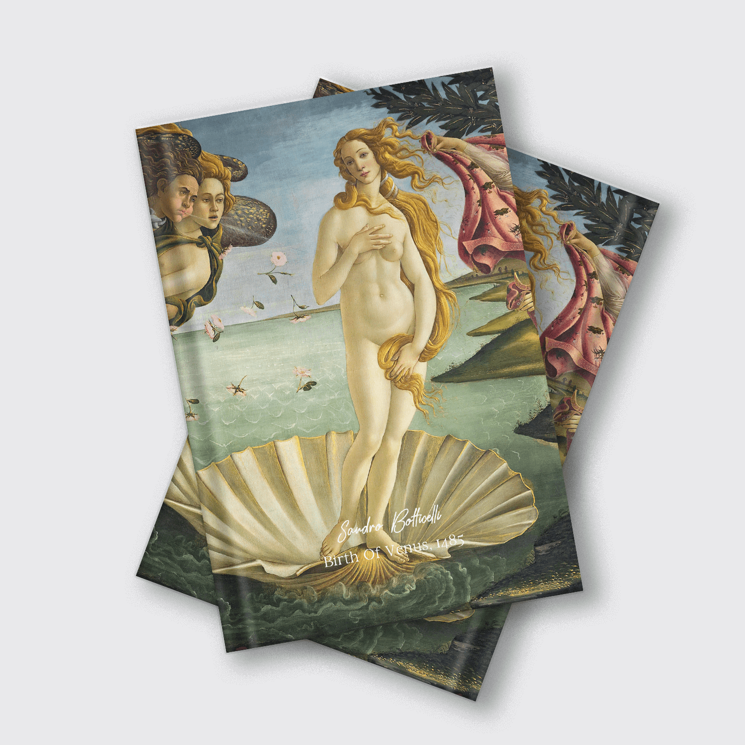 Notebook Birth Of Venus, 1485 by Sandro Botticelli