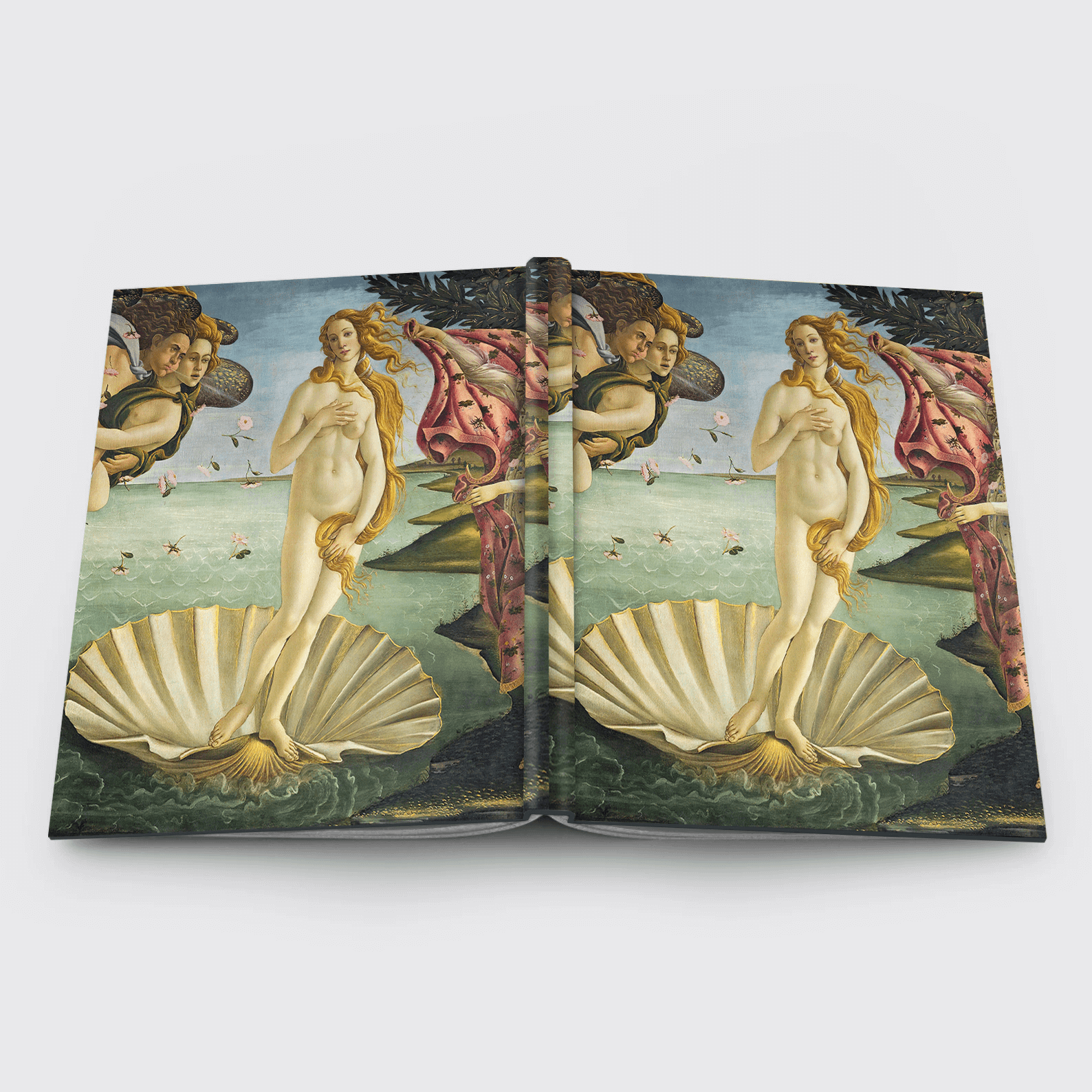 Notebook Birth Of Venus, 1485 by Sandro Botticelli