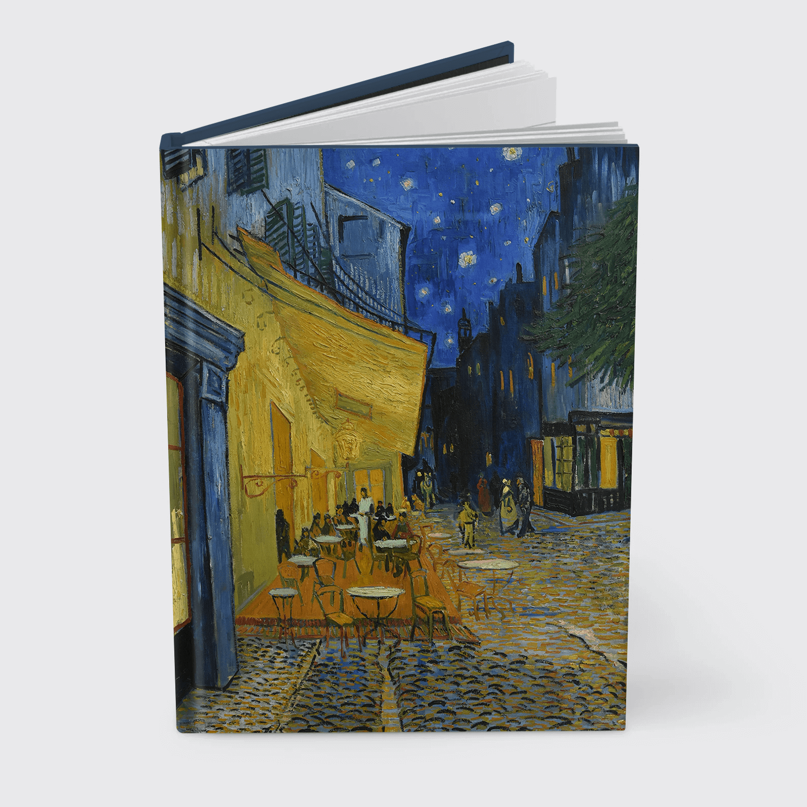 Notebook Café Terrace at Night, 1888 by Vincent Van Gogh