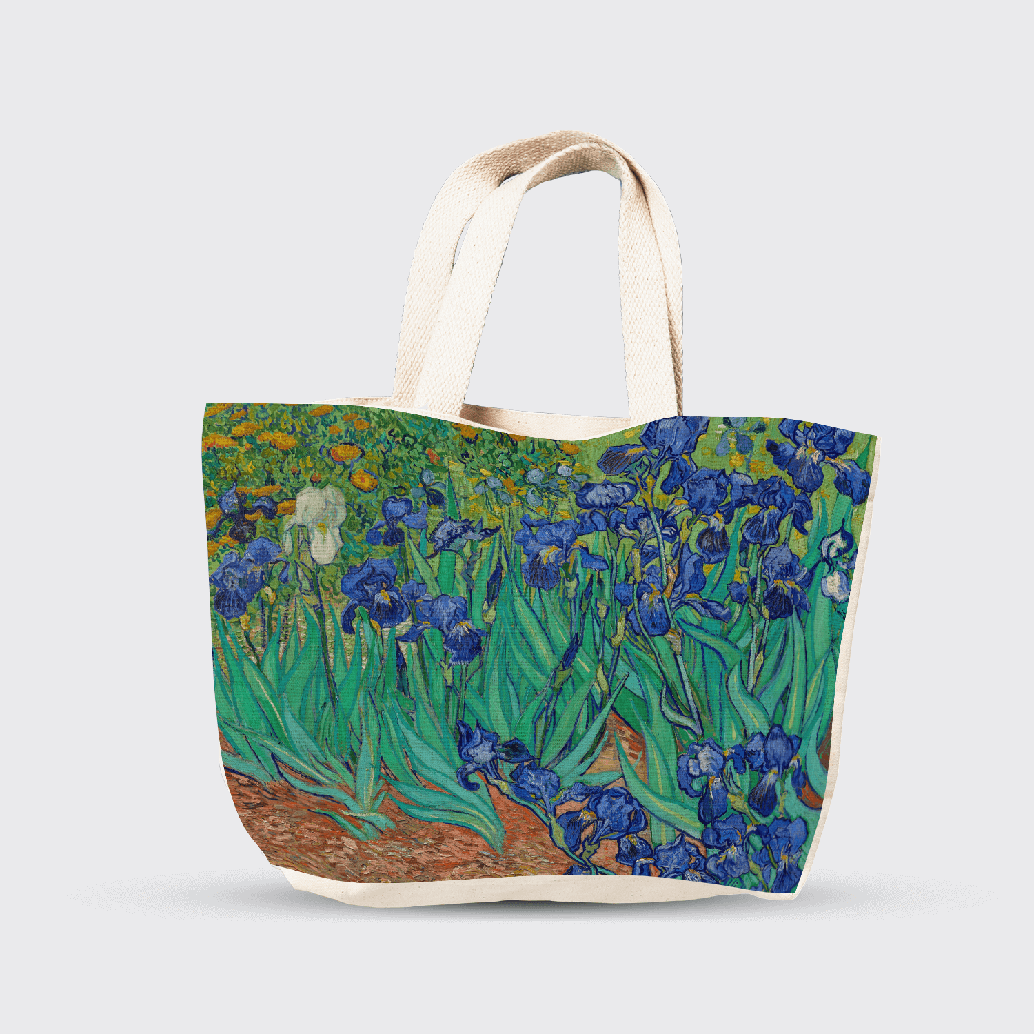 Tote Bag Irises by Vincent Van Gogh