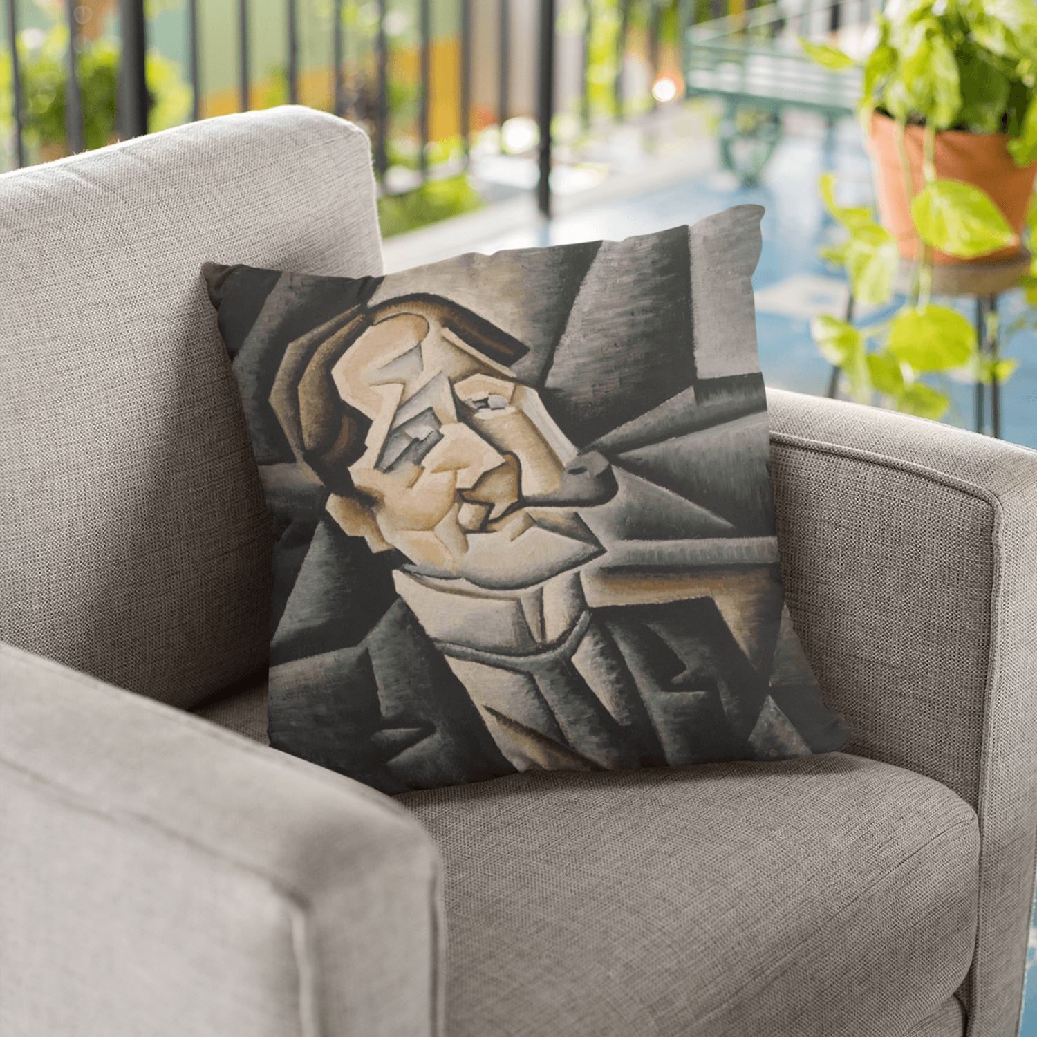 Cushion Cover Juan Legua by Juan Gris