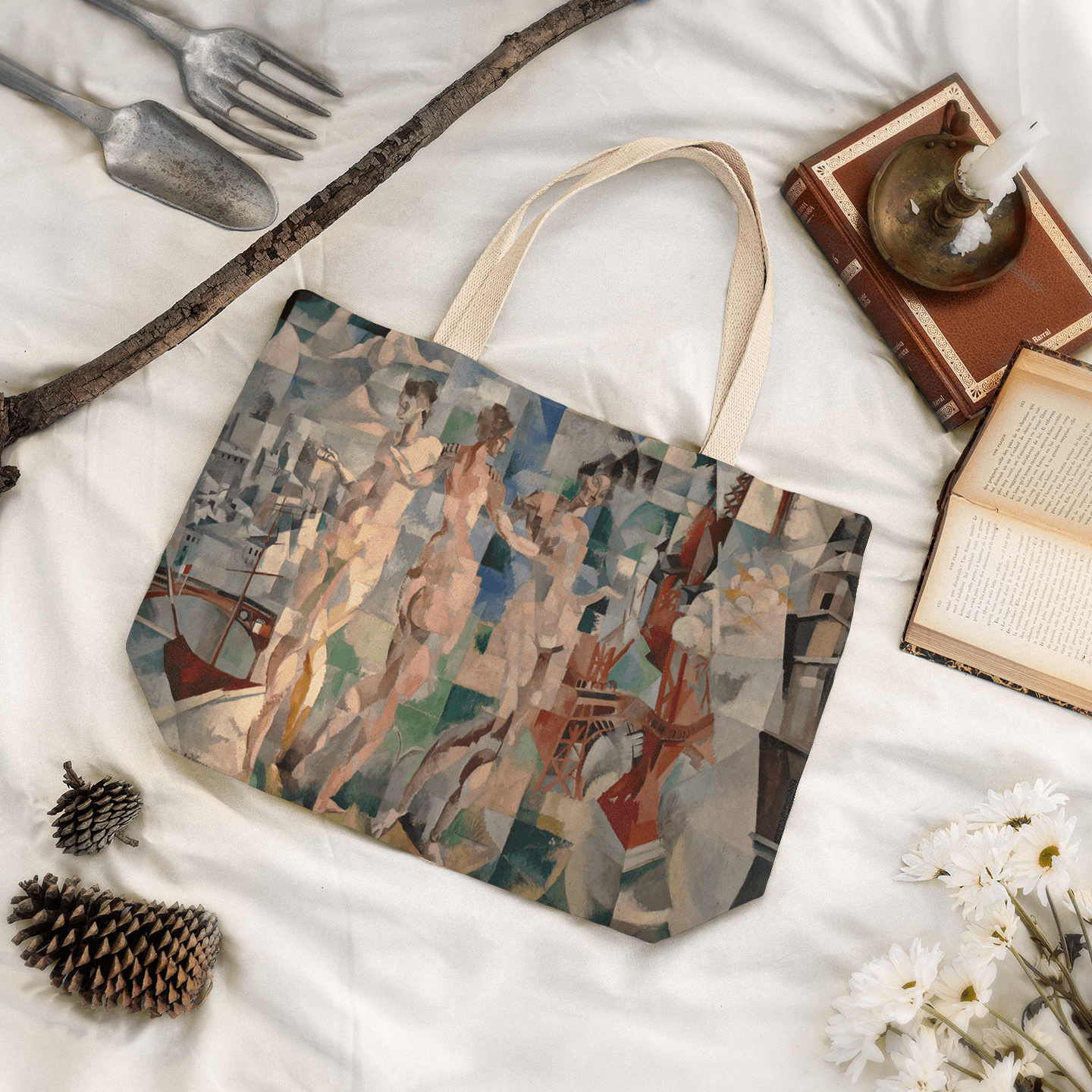 Tote Bag La Ville de Paris by Robert Delaunay