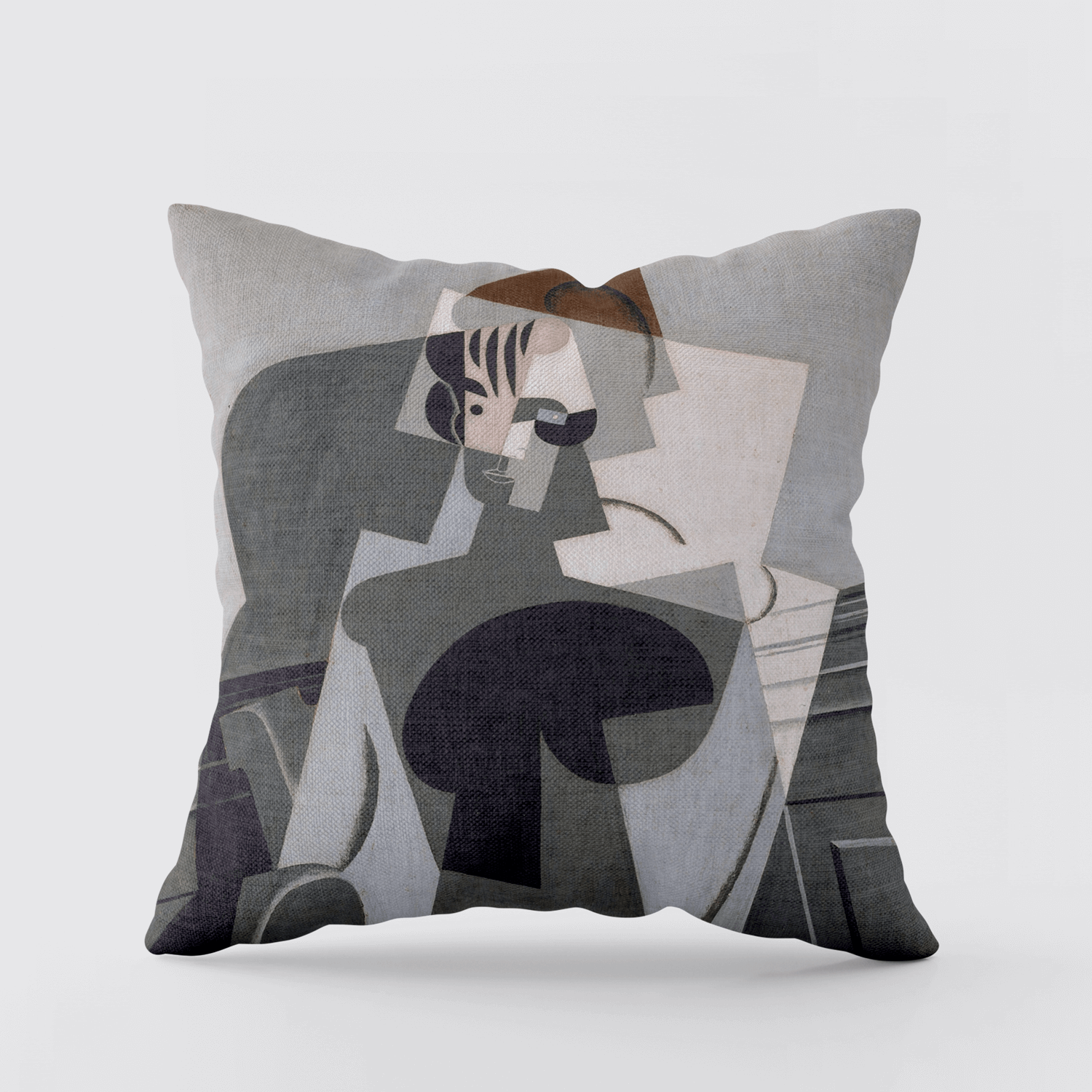 Cushion Cover Portrait of Josette Gris by Juan Gris