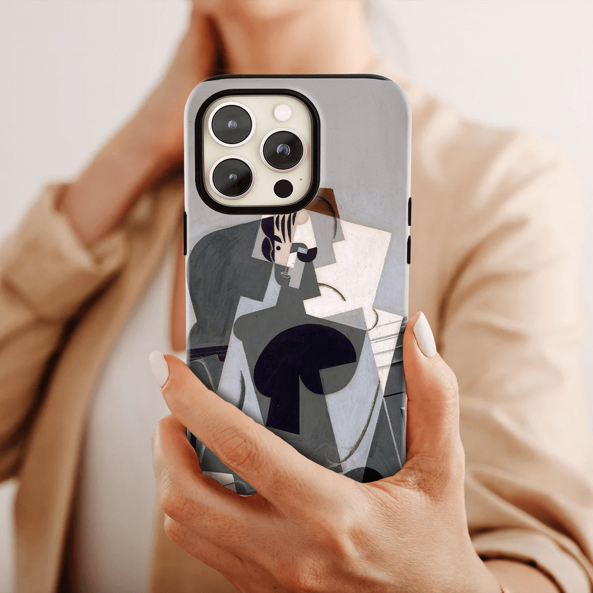 Phone Case Portrait of Josette Gris by Juan Gris