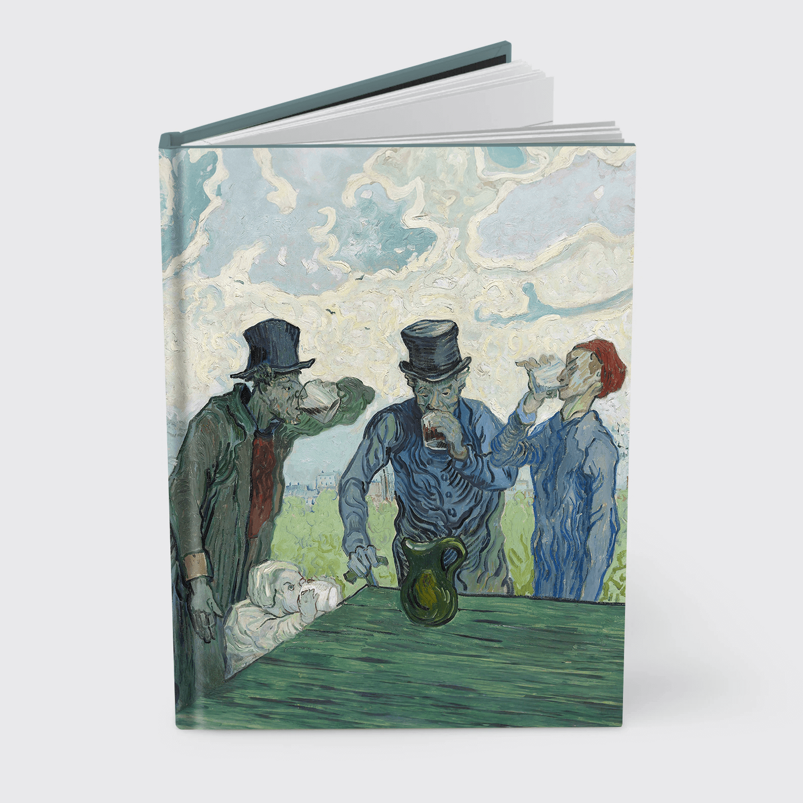 Notebook The Drinkers, 1890 by Vincent Van Gogh