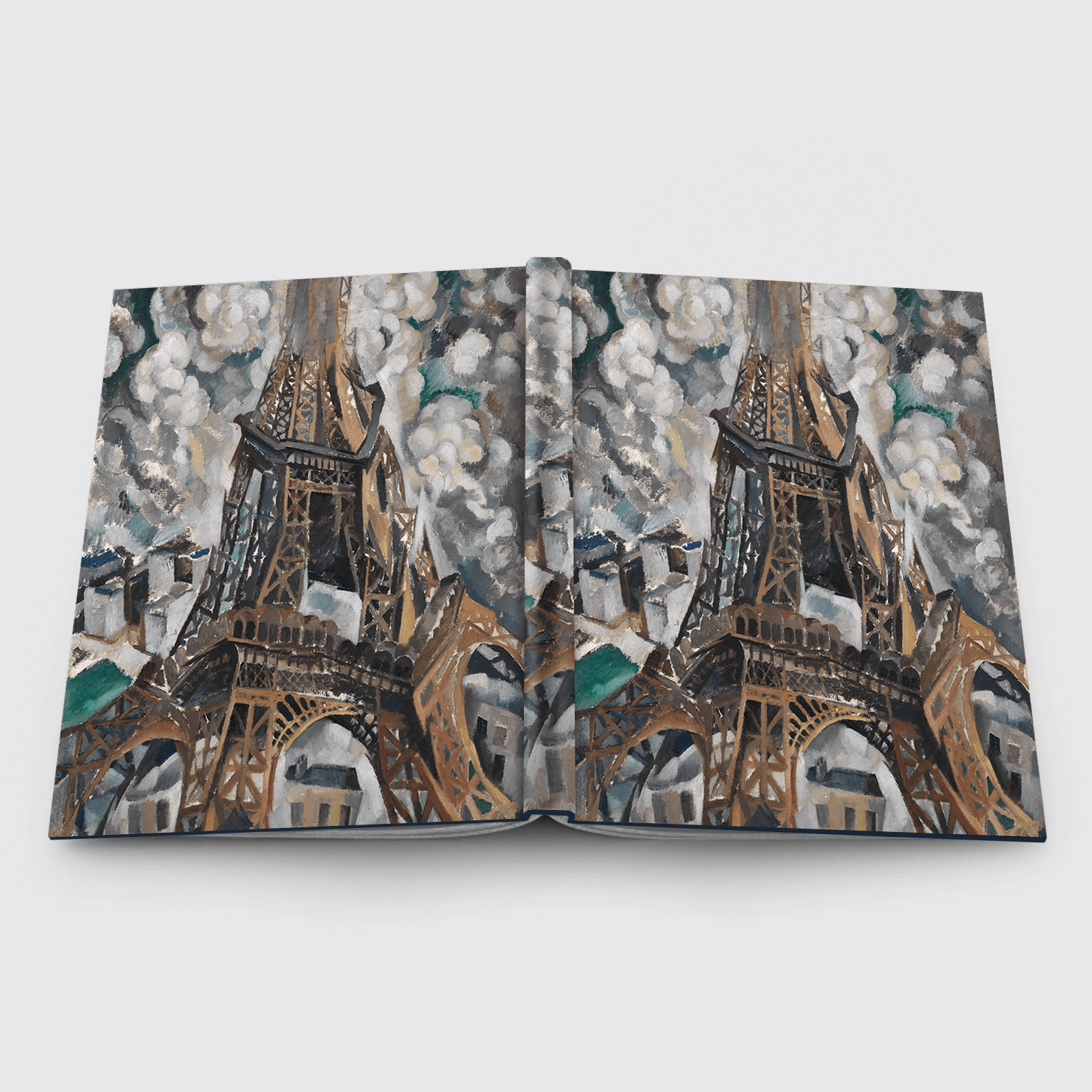 Notebook The Eiffel Tower by Robert Delaunay