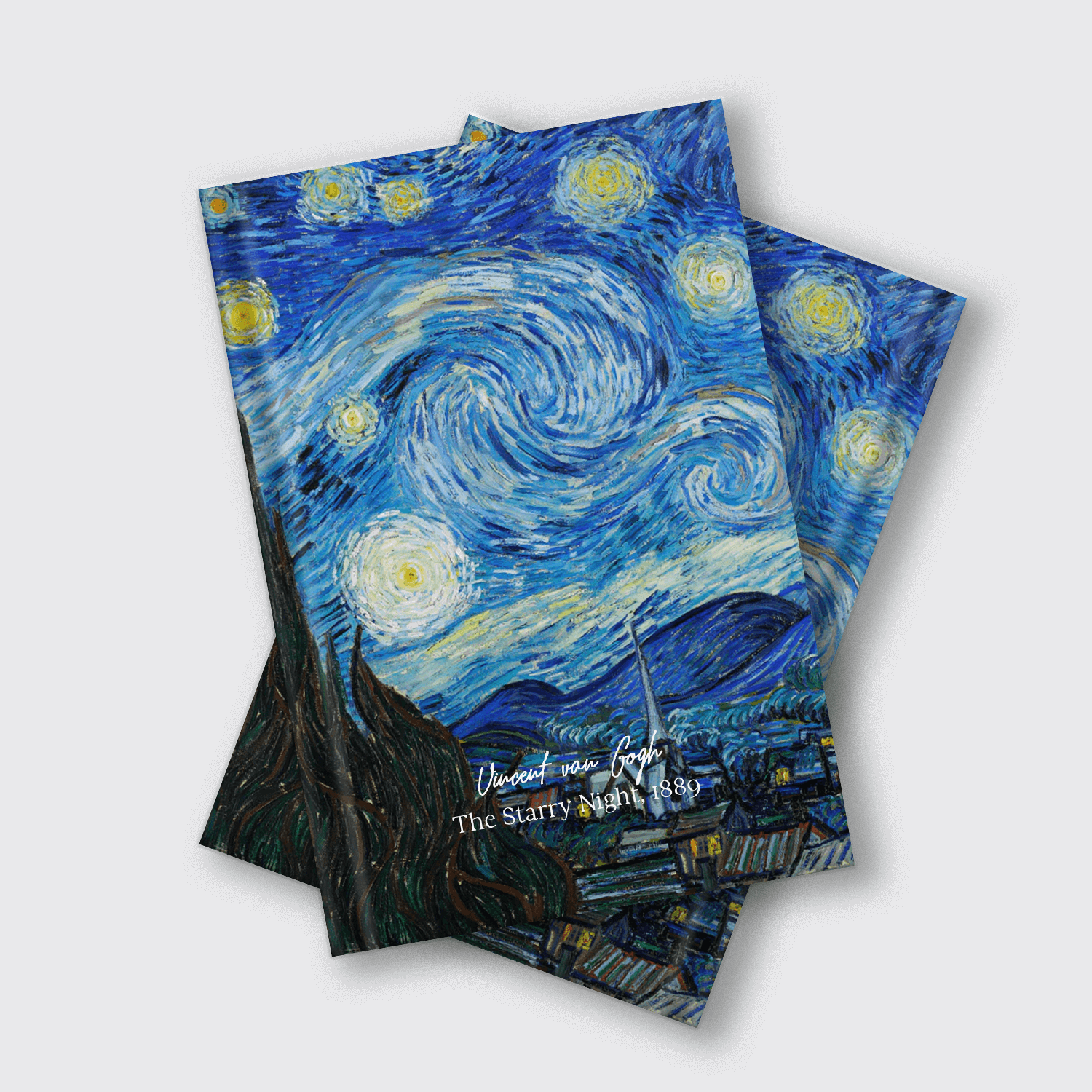 Notebook The Starry Night, 1889 by Vincent Van Gogh