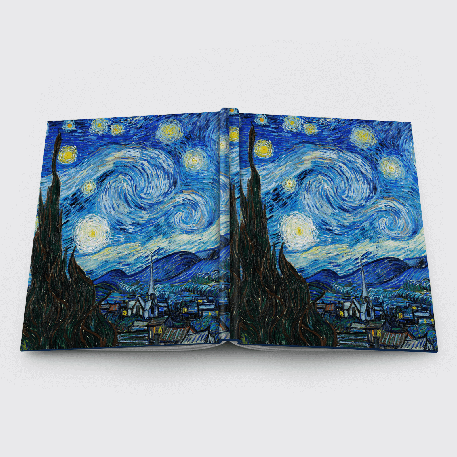 Notebook The Starry Night, 1889 by Vincent Van Gogh