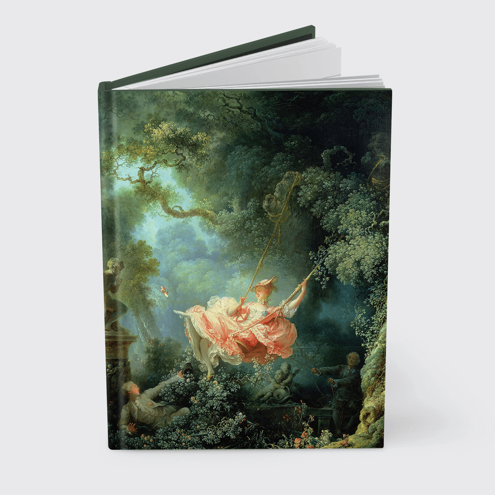 Notebook The Swing, 1767 by Jean-Honore Fragonard