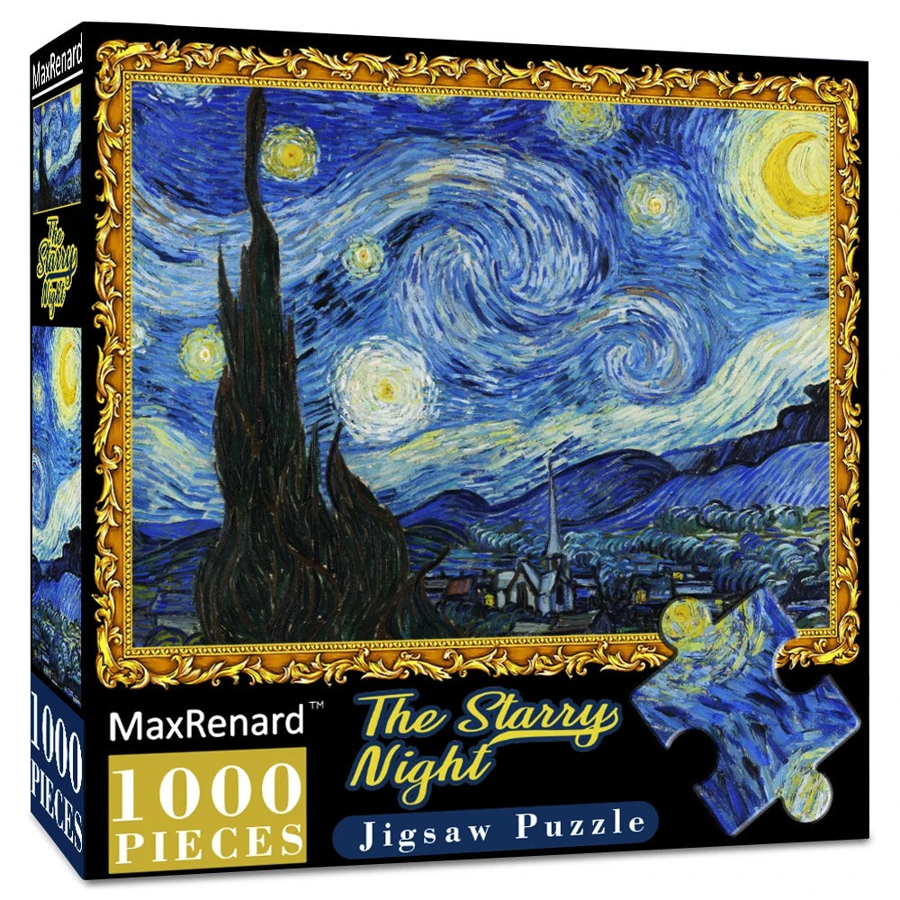 Jigsaw Puzzle 1000 pieces The Starry Night by Vincent Van Gogh